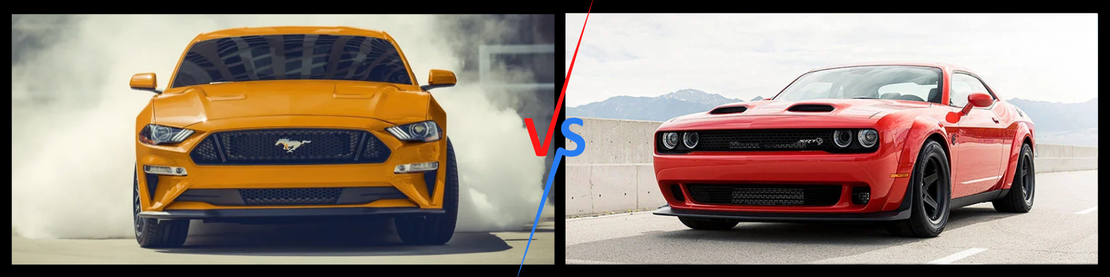 2022 Mustang vs 2022 Challenger